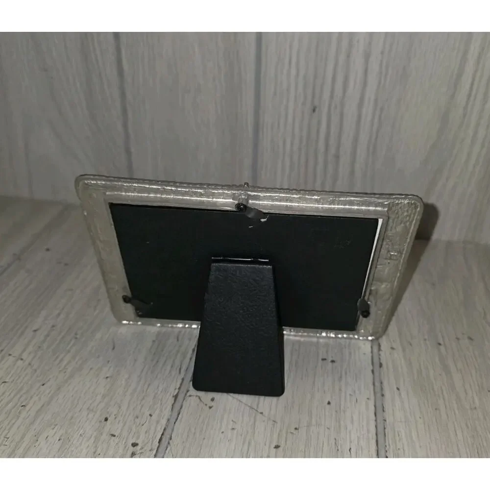 Pewter And Enamel Nautical Dolphins Picture Frame 3.5x 5 Lighthouse Seagulls